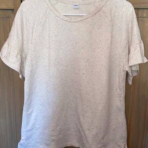 Confetti Ruffle Sleeve Old Navy Shirt